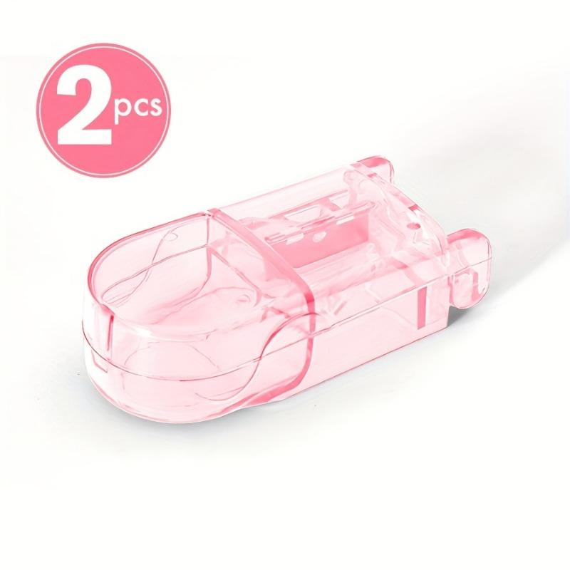 

2pcs Portable Medicine Cutter and Splitter Box - Precise Pill Divider, for Easy Medication Management, Travel-Friendly