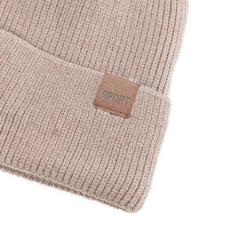 Neue Unisex Wintermütze Plüschfleece Warme Mütze Stilvolle Weiche Umschlagmütze Für Männer Frauen Outdoor Verdicken Ski Sport Strickmütze