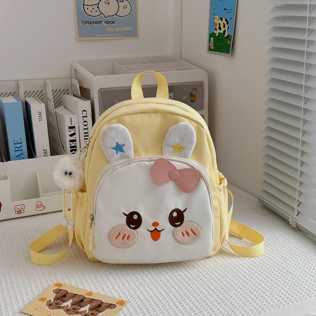 Schoolbag Korean version of children's bag female high-value cute cartoon cute treasure spring outing small backpack soft glutinous kindergarten