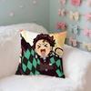 Cool Tanjiro Kamado-S Pillow Case Soft Decorative Pillow Covers Sofa Cushions For Living Room Cozy Ornamental Throw Pillows