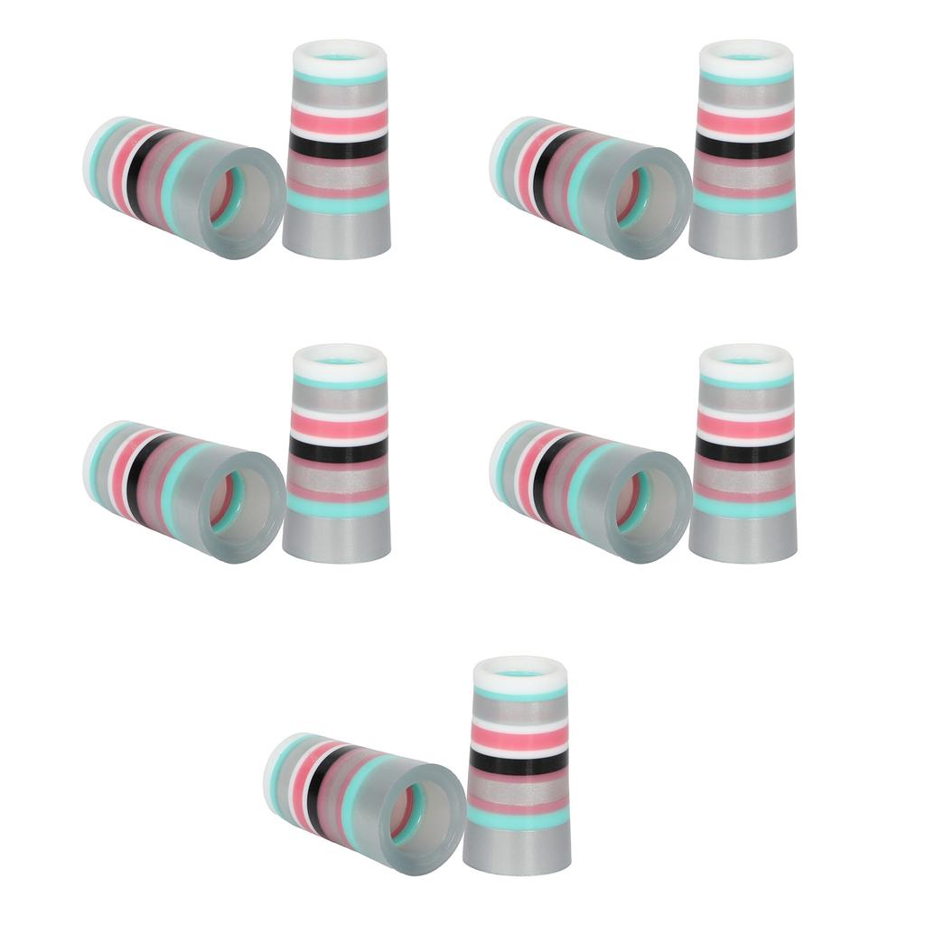 10Pcs Golfing Iron Ferrules Fit 0.35Inch 0.37Inch Iron Shafts Golfing Tapered Ferrules Golfing Equipment Accessories