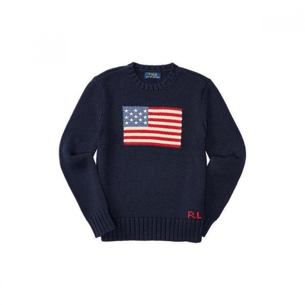 

Polo Kids Boys 8 18 Years Old Flag Cotton Crewneck Sweater Cwposwey6820080410 S