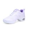 Scarpe da Ballo Moderne Donna con Ammortizzazione ad Aria Rete Traspirante Scarpe da Jazz con Lacci Sneakers Casual da Donna Ammortizzanti