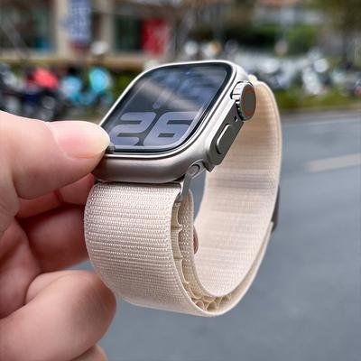 Watch Protective Case Upgrade To Apple Watch Ultra 49mm for Apple Watch 9 8 7 45mm 41mm Series SE 6 5 4 40 44mm Tempered Glass Screen Protector Cover
