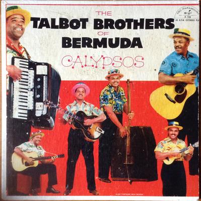 Płyta 7-calowa TALBOT BROTHERS OF BERMUDA - Calypsos A156 ABC-Paramount 1957 Kanada Reggae, Ska & Dub Używana