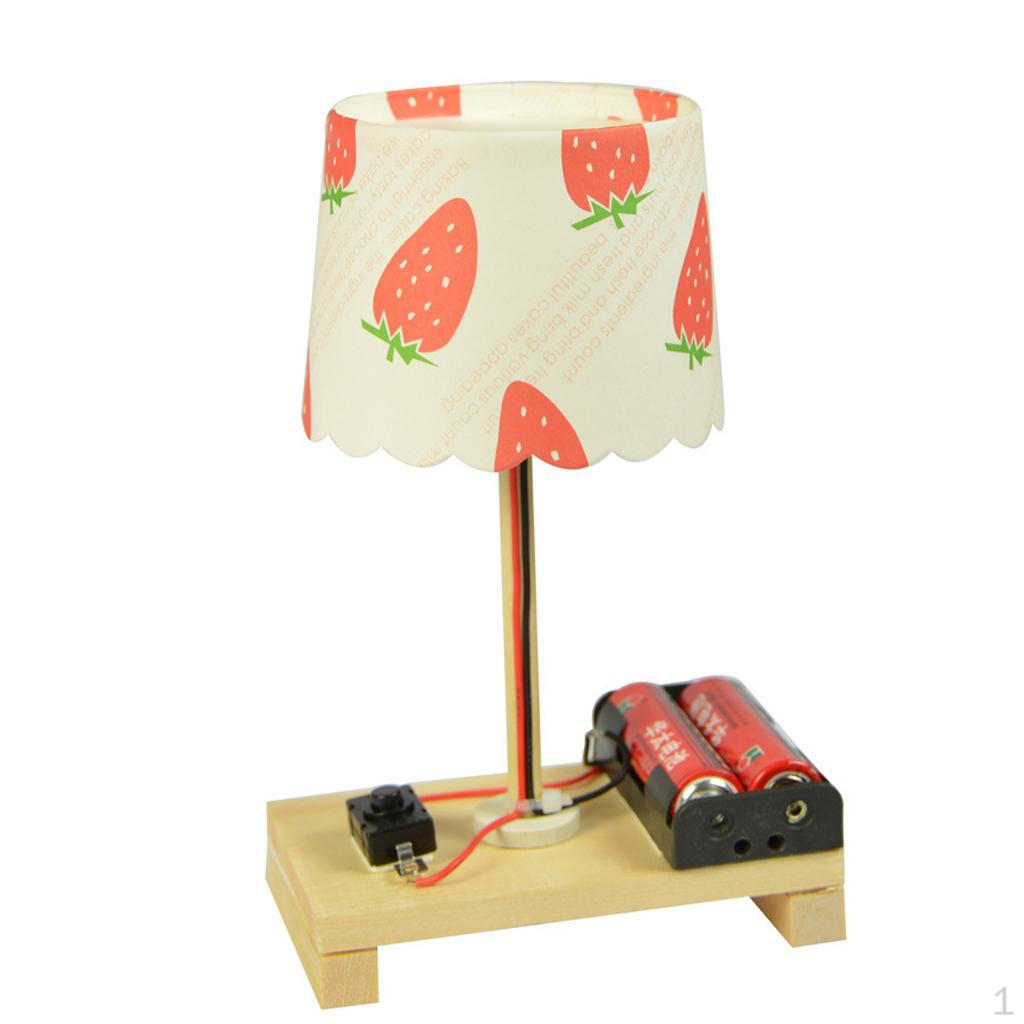 

Наборы для научных экспериментов, мини-настольная лампа, сделай сам, сборка, игрушка для детей, образовательная