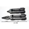 Portable Pocket Multitool - Stainless Steel Pliers, Knife & Screwdriver for Outdoor Survival, Camping, Hunting & Hiking