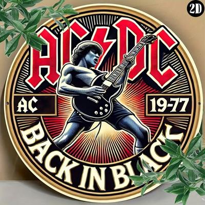 Custom Wall Art Rock Band Metal Sign Kitchen Bar Decor