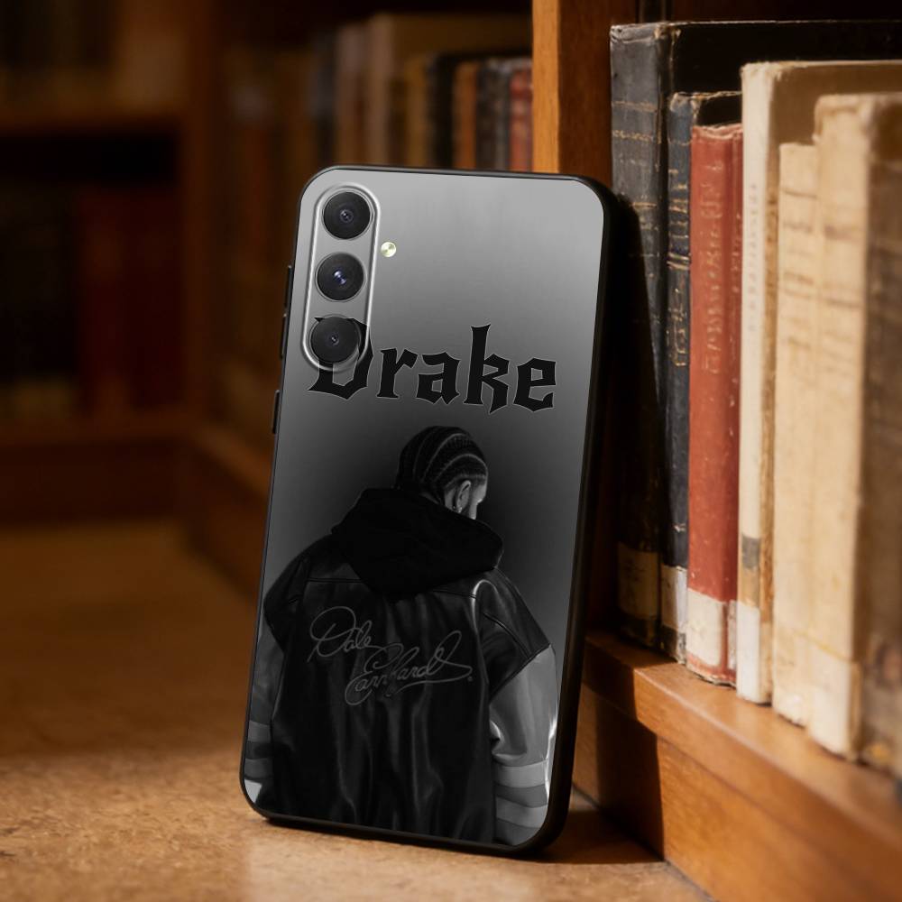 Rapper D-Drake Phone Case For Samsung S26,S25,S24,S23,S22,S21,Plus,Fe,Lite,Others Black Cover