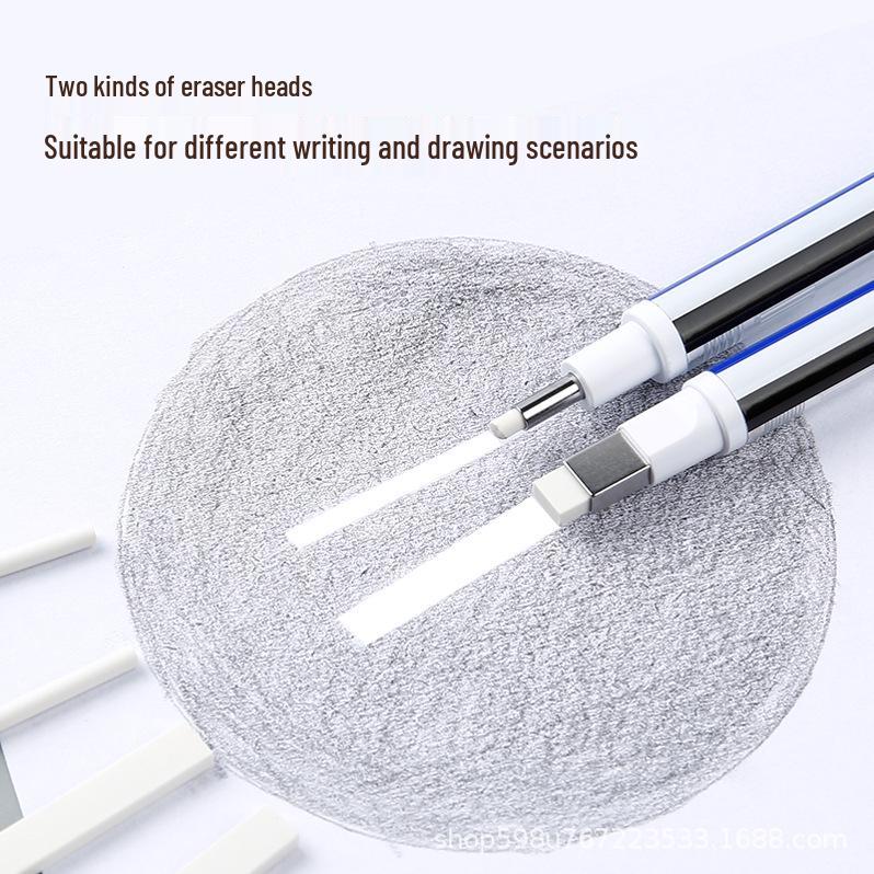 Tombow Dragonfly Dual-Head Highlighter Eraser: Ultra-Fine Pencil & Sketch Eraser