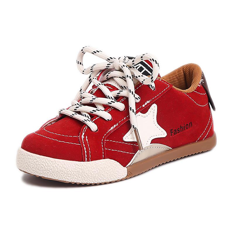 Children 2025 New German Training Shoes Women's Treasure Tide Brand Board Shoes Boys Soft-soled Running Sports Shoes Campus White Shoes