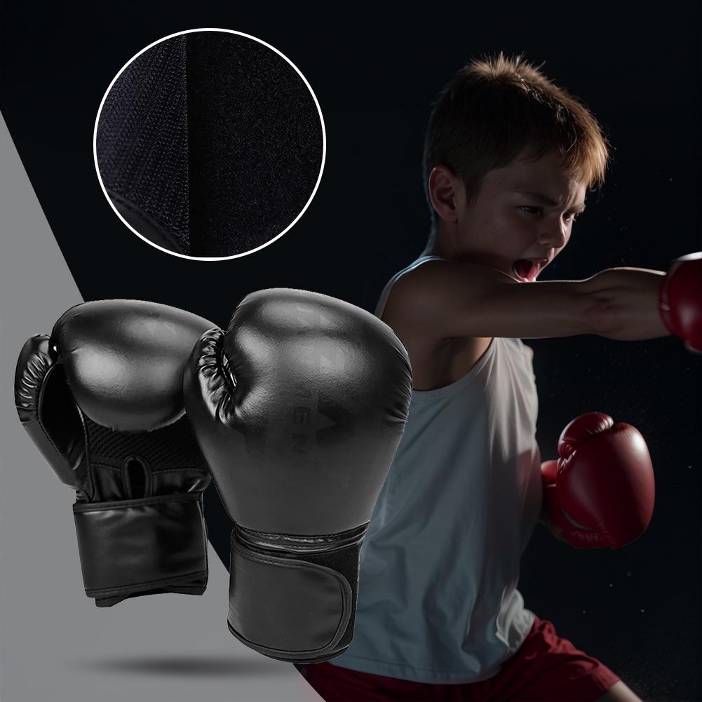 Boxing Gloves Boxing Training Gloves Hook and Loop Closure Punching Bag Gloves Punch Mitts for Muay Thai Martial Arts