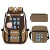 Animation Cartoon With High Value Schoolbag, Primary And Secondary School Students Leisure Backpack, Pencil Bag Set