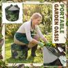 Portable Foam Garden Stool Lightweight Outdoor Kneeling Seat with Carry Handles for Gardening and Yard Work