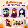 Halloween Squeeze Toy Ghost Figure Soft Squishy Stress Relief Toy for Kids and Adults Sensory Play and Party Favor