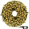 100M 1000 LED Christmas Fairy Light Outdoor Christmas Tree String Light Green Wire 8 Modes Waterproof Plug in Garland Light