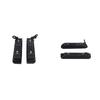 1 Pair Exterior Front Door Handles In Black for 86-97 D21 Hardbody Pickup Pathfinder 8060601A10, 8060701A10
