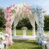 Artificial Hanging Flowers Lavender Vine Decorative Fake Plant Accessories Wedding Decor Balcony Garden Hanging Giant Flower