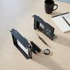 Desktop PC Hard Drive Bay Expansion Rack PCI Slot Mount Bracket for 2.5/3.5 Inch SSD HDD