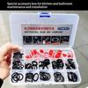 100Pcs Rubber Faucet Washer Kitchen Bathroom Faucet Water Seal Ring Leak-Proof Gasket Kit For Plumbing Plug Sealing Connections