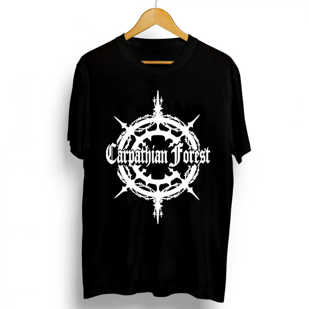 NEW Classic Carpathian Forest Band Logo Short Sleeve Black All Size Shirt YA91 Unisex T-Shirt XXXXL
