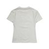 American Street Leopard Print Star Embroidery Slim-fitting Short-sleeved T-shirt Women's Summer New Spice Girl Short Front Shoulder Top Trendy