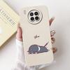 For Huawei Nova 8i Case Nova8i 8 i Cover NEN-L22 NEN-LX1 NEN-LX3 Silicone Coque Soft Square Fundas For Honor 50 Lite Phone Cases