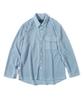 TRIP LE SENS Button Sleeve Knit Shirt_Blue