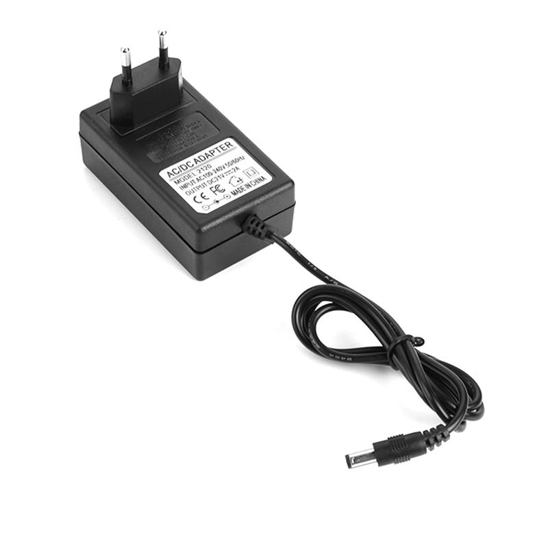 21V DC 2A Battery Charger Intelligent Lithium Li-on Power Adapter EU US Plug 5.5mm x 2.1mm Accessories for Home