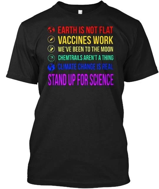 Stand Up For Science T-Shirt Made in the USA Size S to 5XL 3XL