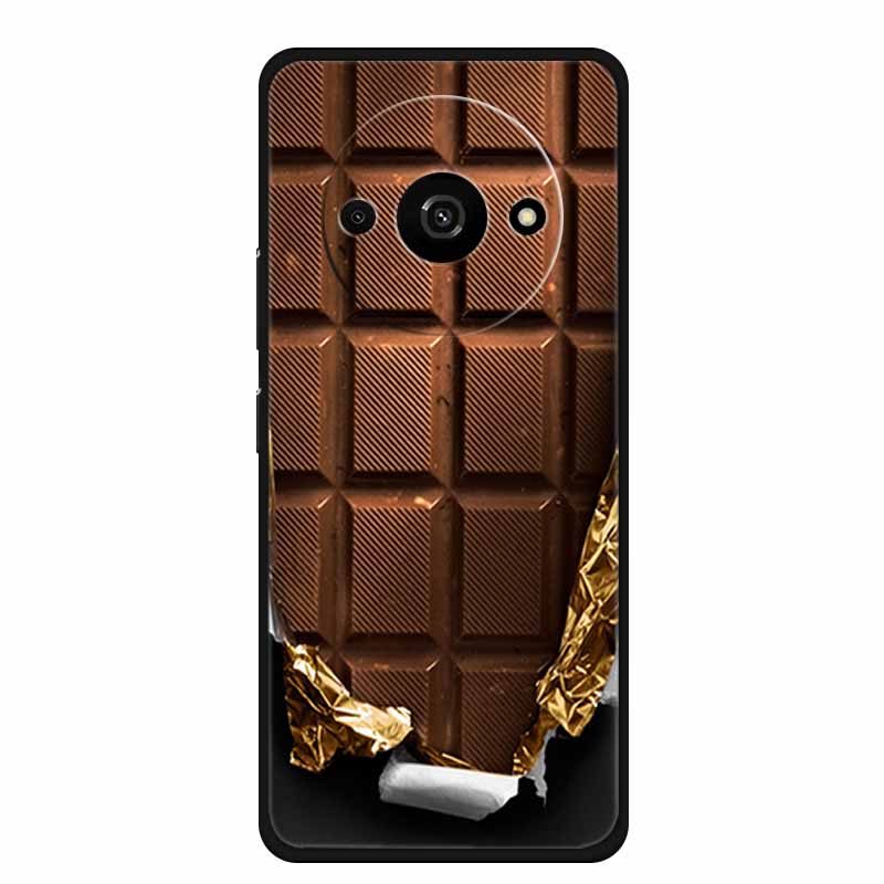 For Xiaomi Poco C61 Case Cool Animal Soft Silicone TPU Phone Case Back Cover for PocoC61 Shockproof Lovely Cat Protective Cover