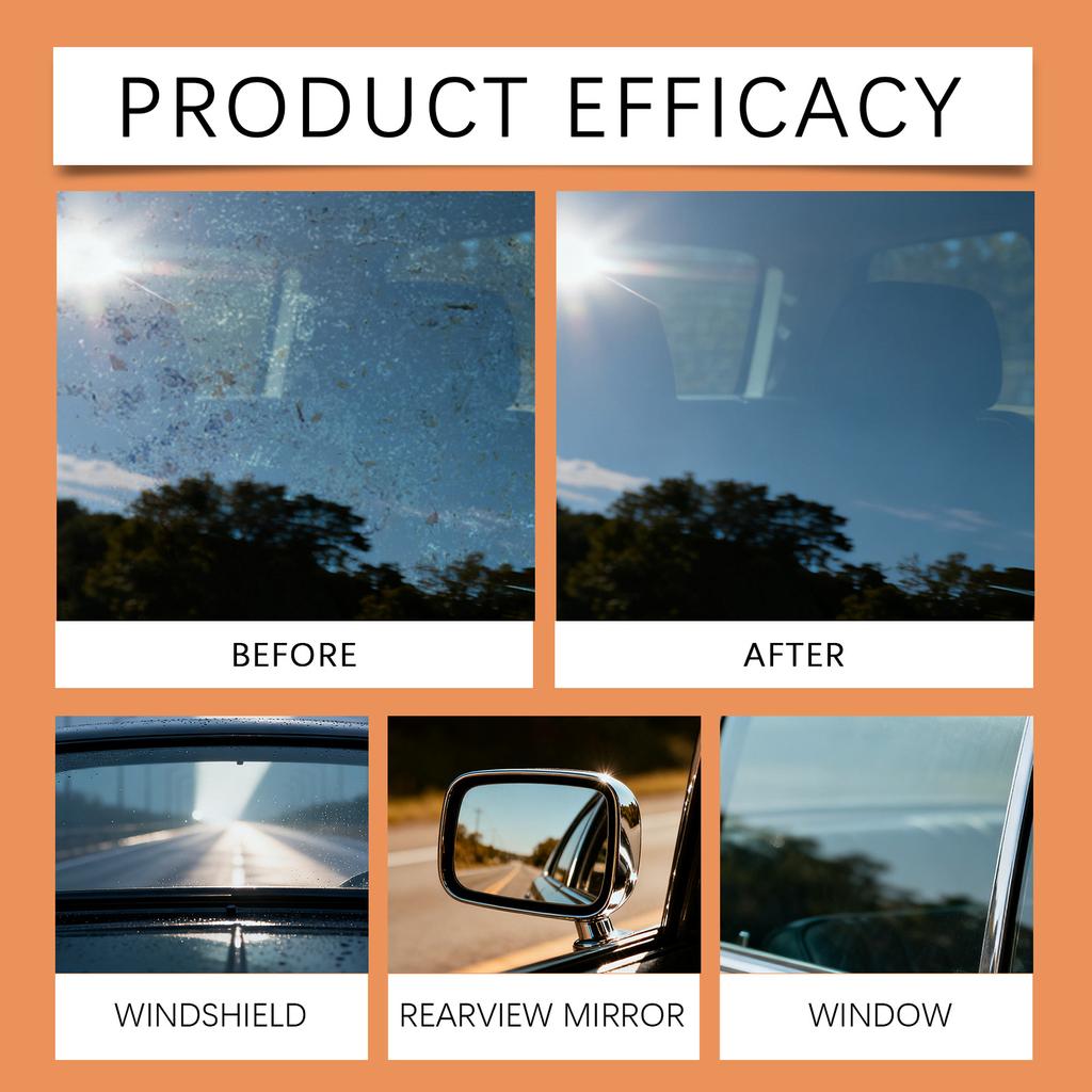 Autoglas Regenabweisend Wasser Sprühabweiser Nano-Beschichtung Hydrophob Wasserdichtes Mittel Autowindschutzscheibenreinigung Wartung 100ml