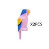 MOC Animals Building Block Goat Sheep Parrot Otter Cow Dog Pet Cat Panda Leopard Tiger Pig Zoo Deer Bear Eagle Bricks Toys Gift