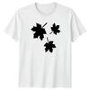 Three Maple Leaves Silhouette TShirt Maple Leaves Nature Birthday Gift For Him