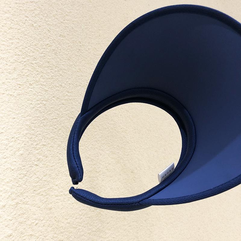 UV Anti-ultraviolet Hat Women's Empty Top Summer Travel Sunscreen Sunshade Leisure Headband Sun Hat Tide