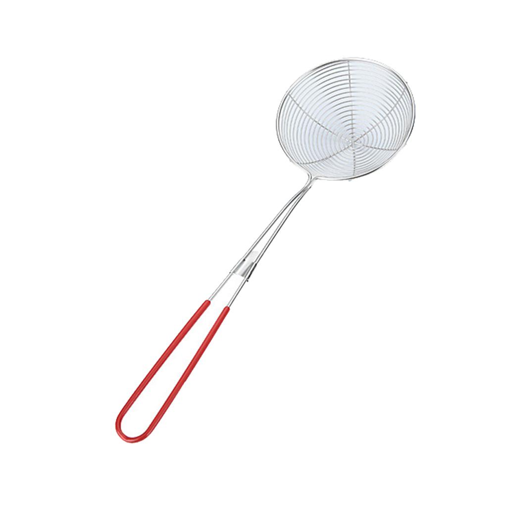 Skimmer Spoon Frying Vegetable Stainless Steel Strainer Scoop Nonslip Handle Cookware Cooking Tool Kitchen Accessories