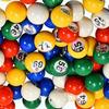100Pcs Bingo Balls Raffle Bingo Balls Set Numbered Plastic Balls for Game Night Raffle Game Balls Bingo Number Balls