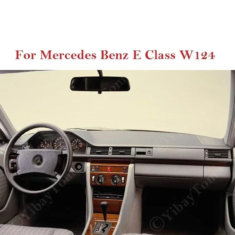 Für Mercedes Benz E-Klasse W124 E 250 420 200 300 1987~1997 Armaturenbrettabdeckung Vermeidung von Lichtpolster Instrumentenplattform Abdeckung Matte Teppich