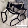 Sweet Student High Waist Cotton Tummy Control Triangle Underwear for Women