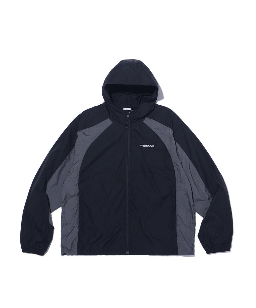 Freedom Split Light Windbreaker (Black)