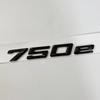 3D ABS Auto Kofferraum Wörter Buchstaben Logo Abzeichen Emblem Aufkleber für BMW 7er Serie 730e 740e 745e 750e 760e F01 F02 G11 G12 uw2