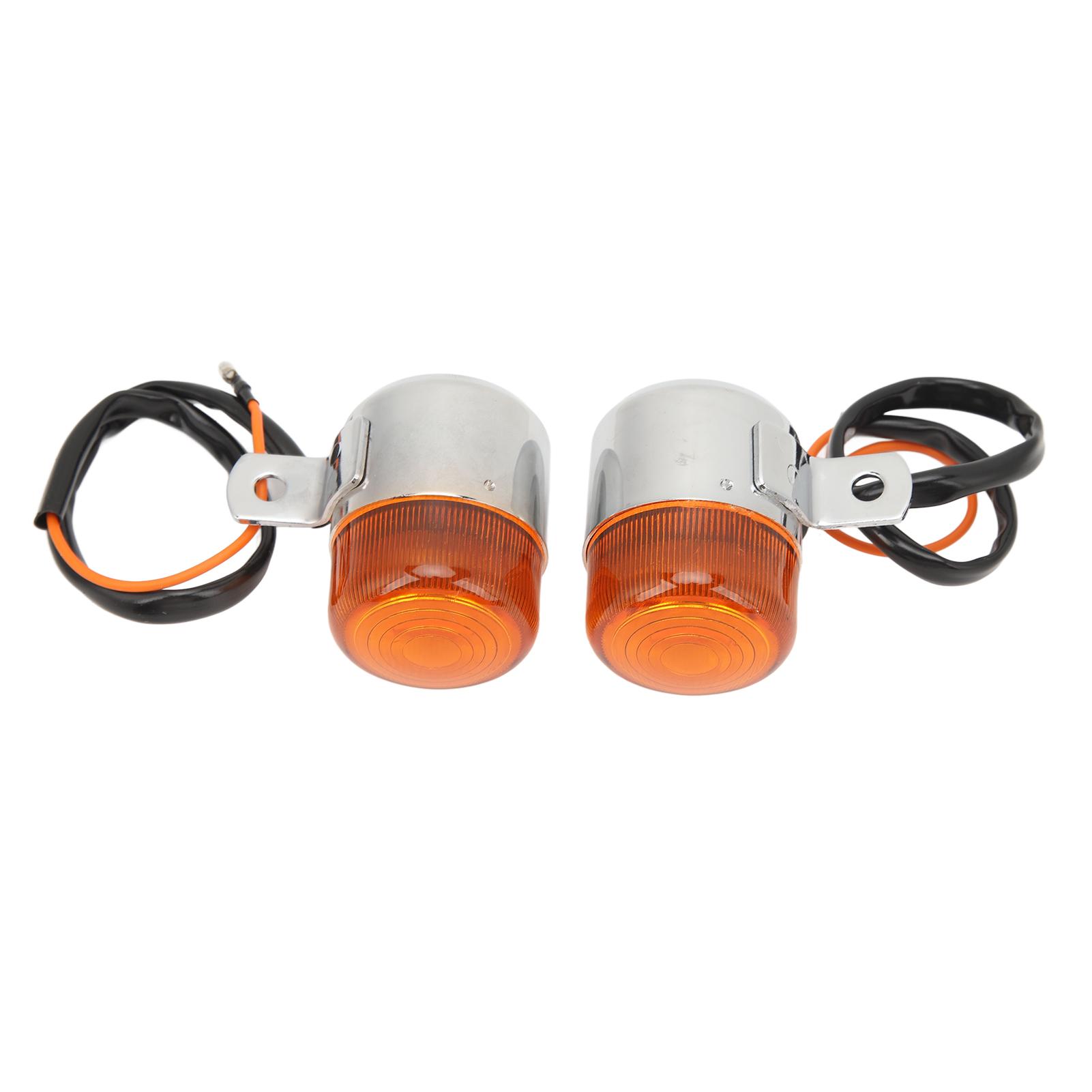 

1Pair Motorcycle Turn Signal Light 6V Stylish Sturdy High Brightness Turn Signal Lamp Indicators for Dax CF50 CF70 CT70