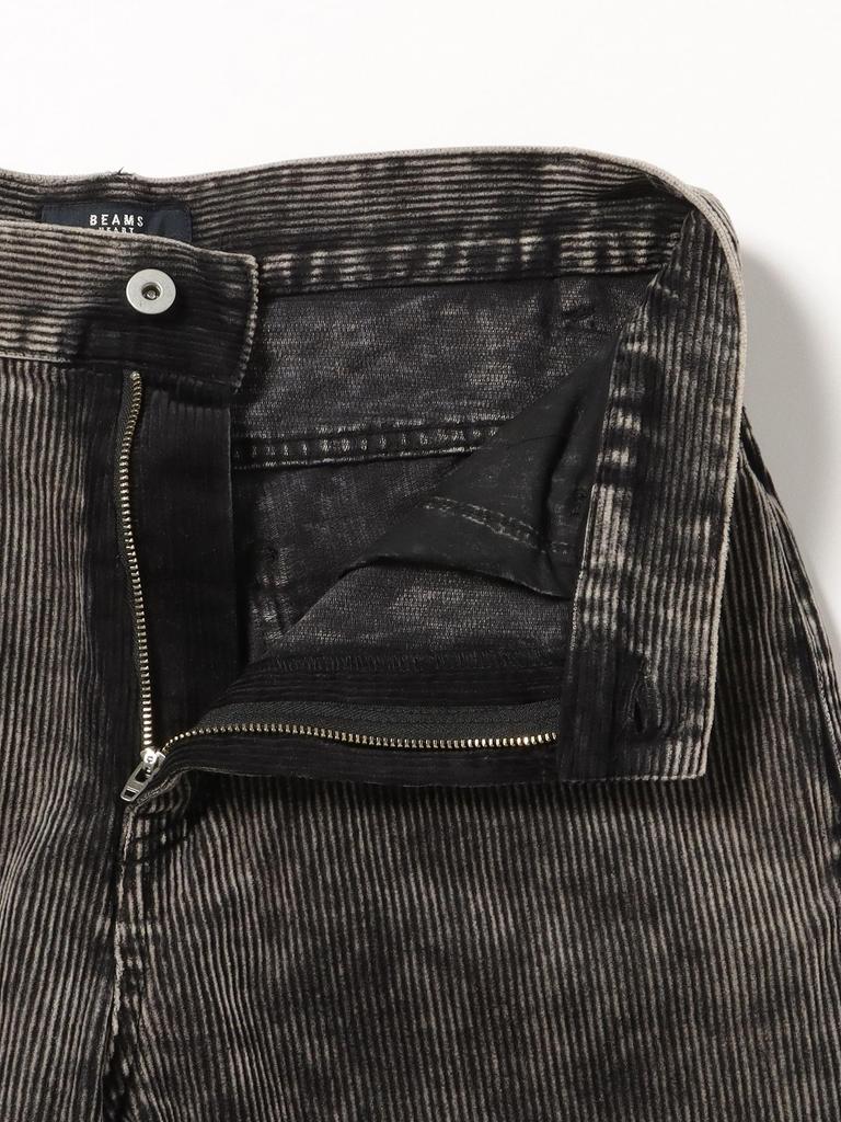 Jeans Fade Cotton Corduroy Pants BLACK M [BEAMS HEART] Men's