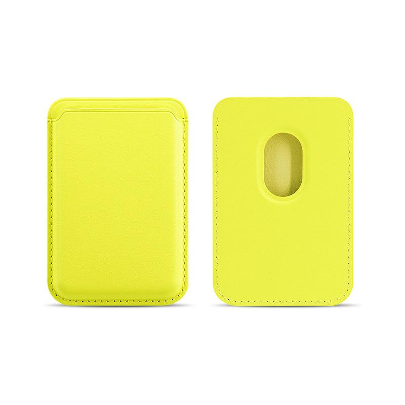 Magnetische Kaarthouder voor iPhone 13 - MagSafe Lederen PU Sleeve met ID-houder & Telefoonachterkant Sticker