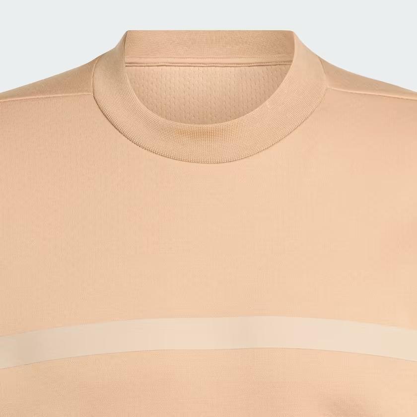 adidas Long Sleeve Crew Neck Loose Sweatshirt Men Sweatshirt Warm-Sandstone JW4750