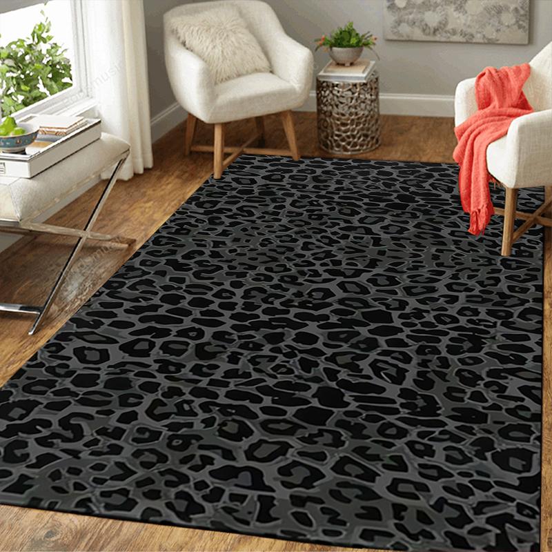 1Pc Leopard Print Fashion Trends Rug