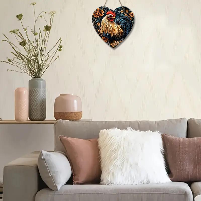 2D flat wooden hanging decorative signs, family wall or door decoration, garden decoration, housewarming gifts for friends