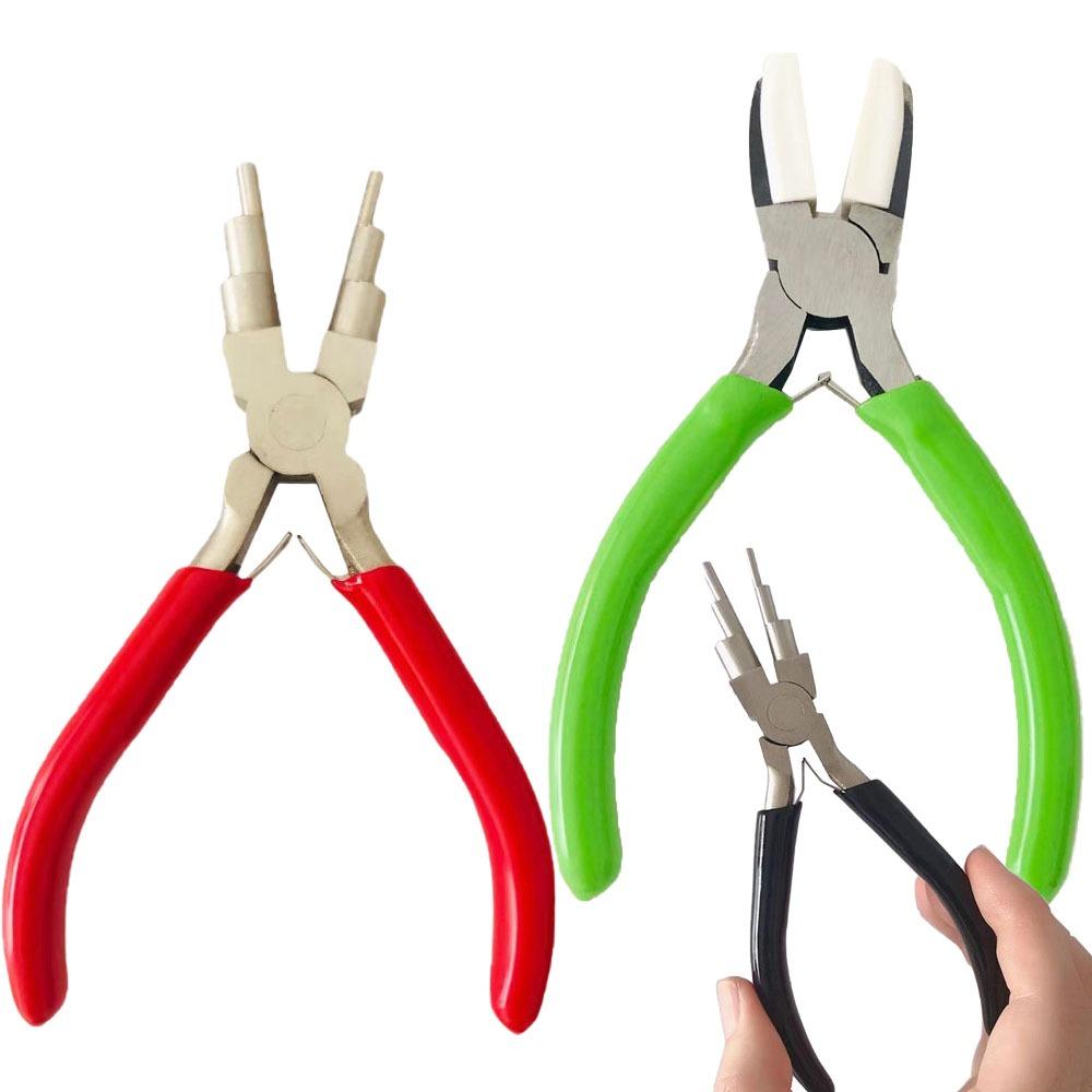 Wire Wrapping Jewelry Pliers Carbon Steel Round Nose for Beading Loop Bail Handmade Tools