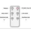 Household Electric Heater Tower Vertical Hot Air Heating Fans Space Heater House Heated Fan Energy Saving Baby Bath Foot Warmer
