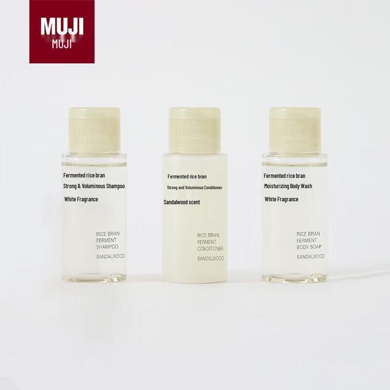 MUJI Коллекция для ухода за волосами с ферментированными рисовыми отрубями